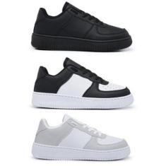 Imagem de Kit 3 Pares Tênis Sneakers Casual Feminino Moda Blogueira Lindos e Confortáveis-Feminino