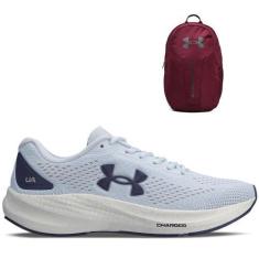 Imagem de Kit Under Armour 1 Tênis de Corrida Feminino Charged Starlight e 1 moc