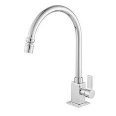 Imagem de Torneira Banheiro Cozinha Quadrada Mesa Quadri Premium Oliveira C-70