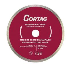 Imagem de Disco diamantado continuo profissional plus 250X25.4MM CORTAG ZAPP