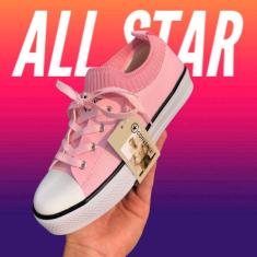 Imagem de Tênis All Star Converse Socks Estilo Meia Casual Feminino