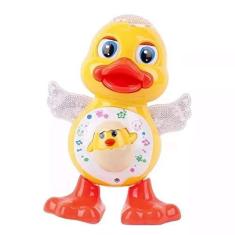 Imagem de Pato De Brinquedo Dança Canta Musical Infantil Led Movimento