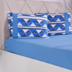 Imagem de Jogo de Cama Queen Malha 100% Algodão Bella Cama