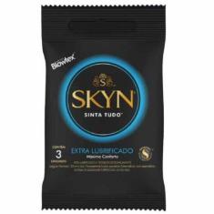 Imagem de Preservativos Extra Lubrificado Camisinha 3Un Skyn Blowtex