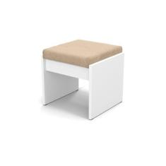 Imagem de Banqueta Puff Suede Para Sala Loja Quarto Closet Decorativo - PATRIMAR