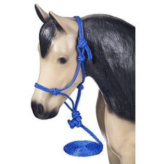 Imagem de Tough 1 Cabresto miniatura de poliéster com chumbo, azul/real, grande