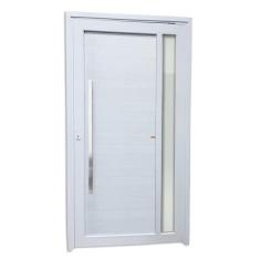 Imagem de Porta de PVC Pivotante 216x130cm Visione Tecplus100 Brimak Branco
