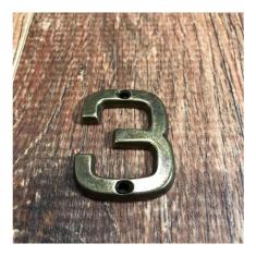 Imagem de Número 3 Residencial Pequeno Para Apartamento Envelhecido