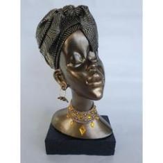 Imagem de Busto Africana 34 cm