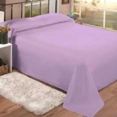 Imagem de Lençol Avulso King Premium 200 Fios Sem Elástico 100% Algodão Estampar