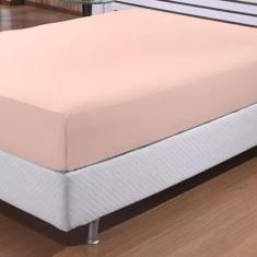 Imagem de Lencol Solteiro Priori C/Elastico Liso 90X2,00 Dohler Salmão