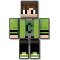Imagem de Boneco Minecraft Cadres Medio Youtuber Gamer 25CM