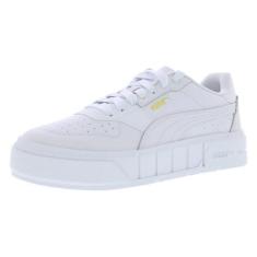 Imagem de PUMA Tênis feminino de couro Cali Court, Branco, 38