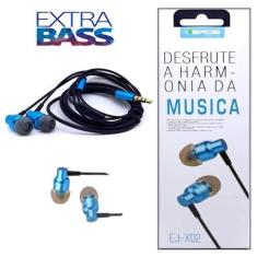 Imagem de Fone de Ouvido Celular Com Microfone Auxilia P2 Estéreo Extra Bass Int