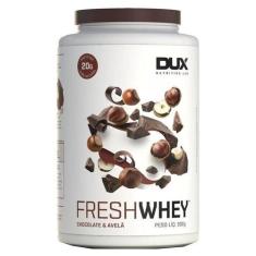 Imagem de Fresh Whey Isolado 3W Hidro Chocolate 900G Luva Dark Lab Dux - Dux Nut