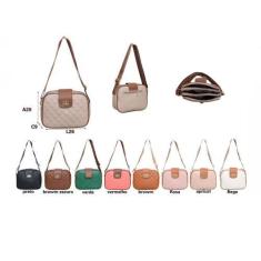 Imagem de Bolsa Feminina Transversal com fecho na frente e alça 24x17cm - 8930 -
