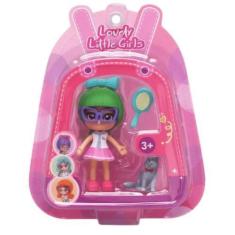 Imagem de Boneca Lovely Little Girls Pet Shop Sortido BR2267 Multikids