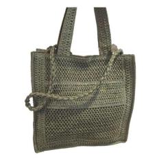 Imagem de Bolsa Feminina Transversal Palha Sintética Média Moda Verão - Alwy, Ve