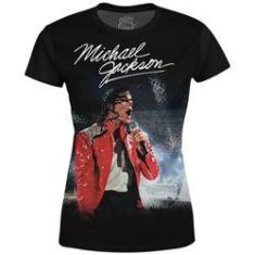 Imagem de Camiseta Baby Look Feminina Michael Jackson Md01