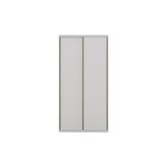 Imagem de Guarda roupa solteiro 100% mdf premium 1,20 larg sem espelho branco fo