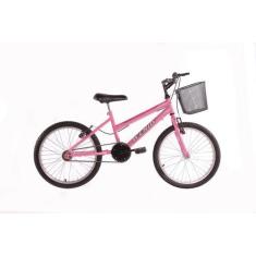 Imagem de Bicicleta Wendy Aro 20 Feminina C/ Cestinha Cor:Rosatamanho:Único