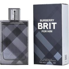 Imagem de Perfume Masculino Burberry Brit Burberry Eau De Toilette Spray 100 Ml