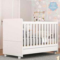 Imagem de Berço Americano 3x1 com Colchão Incluso e Rodízios Pimpolho