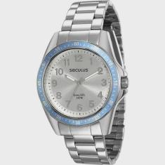 Imagem de Relógio Feminino Analógico Seculus 28732L0SGNA1 – Cromado