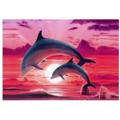 Imagem de 2 Quebra-Cabeça Cognitivo Reabilitação Idosos Golfinho 60 Pc - Coleção
