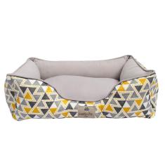 Imagem de Cama Barcelona Cinza Para Cães E Gatos - Tam. P