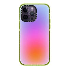 Imagem de CASETiFY Capa Impact para iPhone 14 Pro Max [4X testado contra quedas de grau militar/proteção contra quedas de 2,5 metros] - Nuvem de cor: uma coisa nova está a caminho - por Jessica Poundstone -