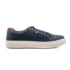 Imagem de Tênis Casual Masculino Solado Flatform Cadarço Cano Curto Conforto-Masculino