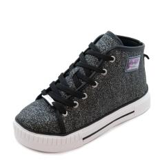 Imagem de Tênis Infantil Molekinha Abotinado REF: 2565102 TECIDO LONA GLITTER