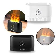 Imagem de Umidificador Ar Aromatizador Difusor Aroma Fogo Lareira - Zem