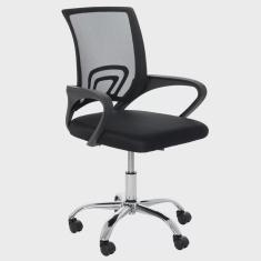 Imagem de Cadeira de rodízios Tok escritório home office telinha Preto