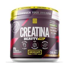 Imagem de Iridium Labs, Creatina Beauty Pro - 180g - Iridium Labs Sabor:Chá Mate Com Pêssego;Tamanho:180g