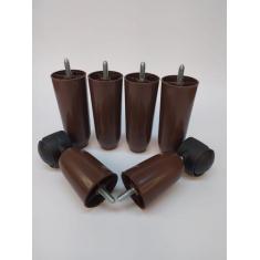 Imagem de Kit 04 - 4x2 de pés fixos e rodízios para cama box colchão solteiro co