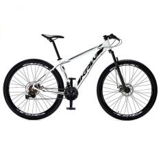 Imagem de Bicicleta Aro 29 Krw Alumínio Shimano 21 Vel Freio A Disco Suspensão S6 19 Branco-Preto