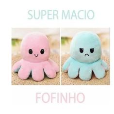 Imagem de Polvo Pequeno Do Humor De Pelúcia Roxo e Rosa e muito macio. - toys
