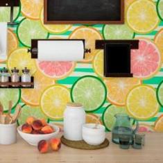 Imagem de Papel De Parede Adesivo Frutas N013191 Rolo 0,58X3M