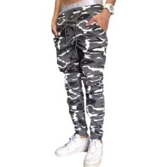 Imagem de Calça jogger masculina camuflada 