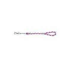 Imagem de Furacão Pet Guia De Corda Rolica C/Amort. 60 Cm - 16 Mm - Rosa