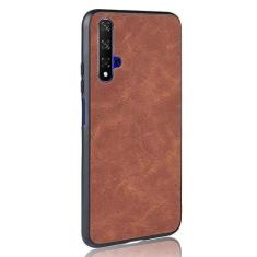 Imagem de Capa adequada para Huawei Honor 20S/Honor 20 Capa de celular Rugged Shield 360° Proteja seu telefone capa de couro vintage para Huawei Honor 20S/Honor 20
