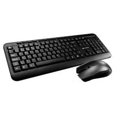 Imagem de Kit Teclado e Mouse sem Fio C3Tech - K-W60BK - 1600dpi - ABNT2