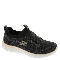 Imagem de Skechers Tênis feminino Summits Pixi Dust, Preto, ouro rosa, 38