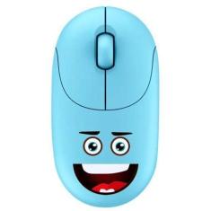 Imagem de Mouse Sem Fio Wireless Emoji Kids Kms002 Azul Bright