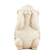 Imagem de Escultura Esquilo Decorativo - Não vejo