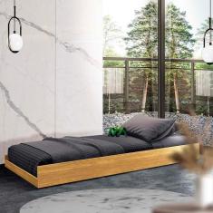 Imagem de Cama Com Rodízios Solteiro Cinamomo Gérbera Shop JM