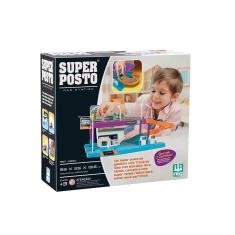 Imagem de Brinquedo Super Posto Nig com 2 Carrinhos