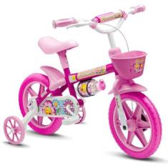 Imagem de Bicicleta Nathor Flower Feminina Aro 12 Rosa